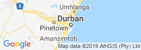 Durban map